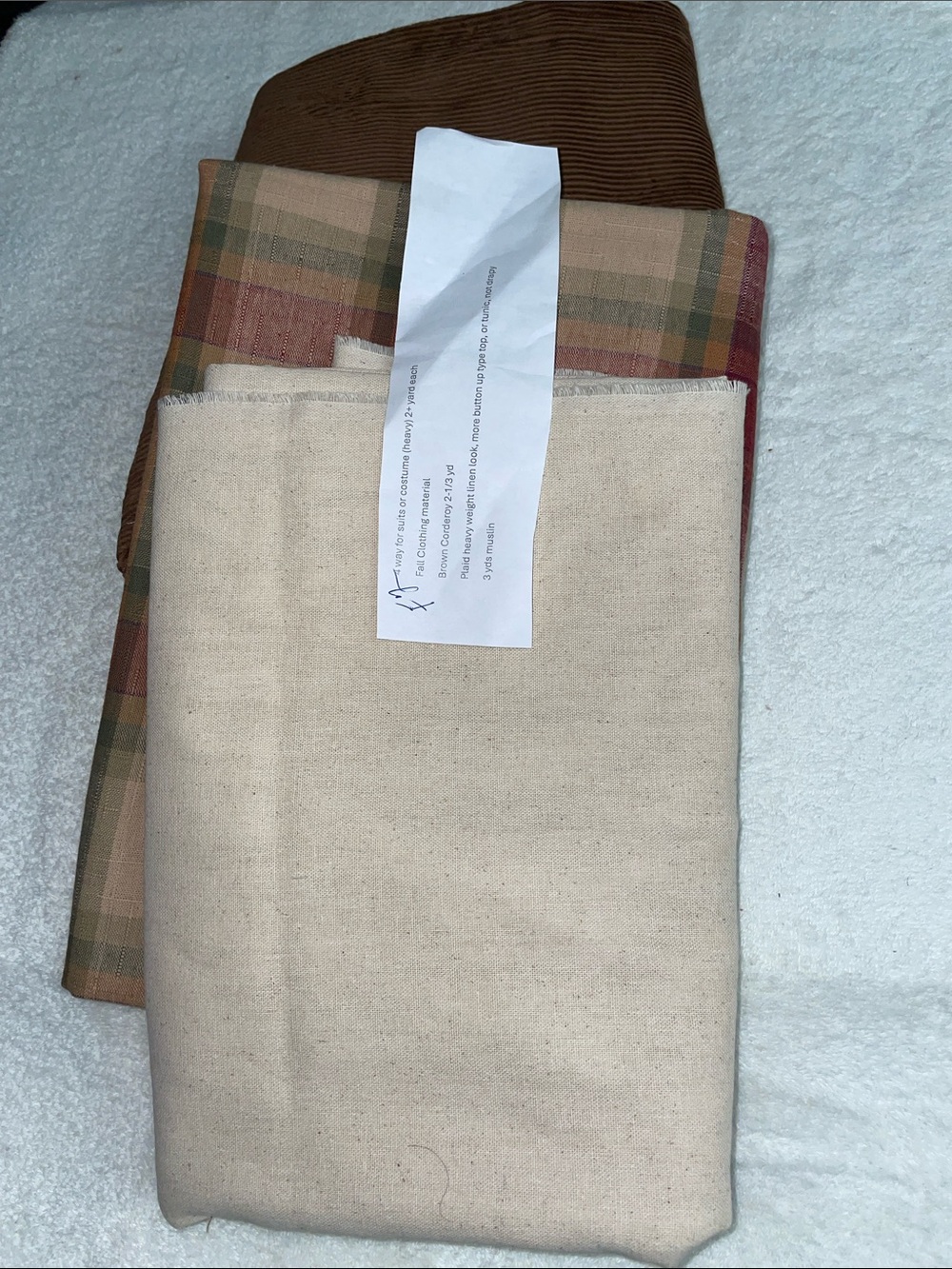 4-5 LB MIXED FALL CLTHI G MATERIAL FABRIC BUNDLE • USABLE PIECES SEWING F2